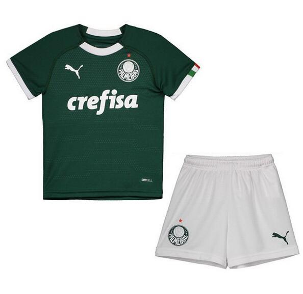 camiseta primera equipacion nino Palmeiras 2020